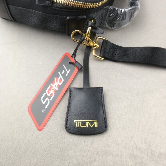 NEW Tumi CorssbodTumi Corssbody bag Voyageur Tory Blacky bag Voyageur Tory Black - Picture 7 of 12